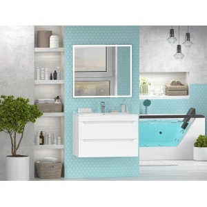 Тумба под раковину Misty Бриз 80 подвесная