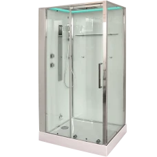 Душевая кабина Timo Premium HELMA H-520R-T-CH/C 90х120х220, стульчик прозрачный