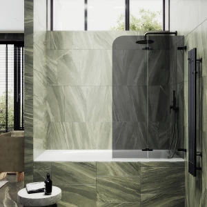 Шторка на ванну Maybah Glass складная 2 секции 51.5х140 MGV-576-6 Тонированное