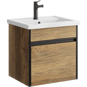 Подвесная тумба под раковину Aqwella Urban 50 дуб балтийский