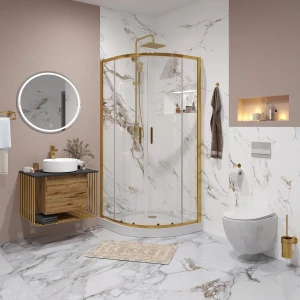 Душевое ограждение Niagara Nova NG-6406-08GOLD 90х90