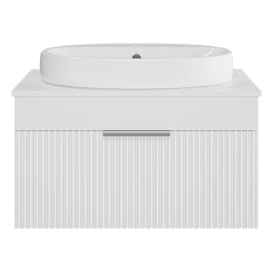 Тумба под раковину Brevita Enfida 70 подвесная (белая)