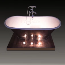 Чугунная ванна Elegansa Sabine Polished 170x70