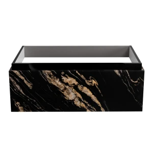 Тумба под раковину подвесная CEZARES Slider 80, SLIDER-800-1C-SO-NF Черный фьюжн