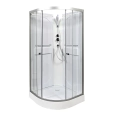 Душевая кабина AvaCan L 608 N 80х80 с LED подсветкой