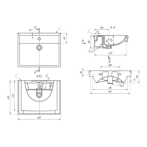 Раковина Dreja Q 60