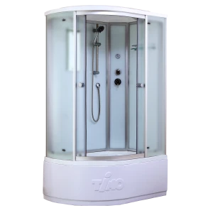 Душевая кабина Timo Standart T-6620 Silver Fabric R 120х85х220, турецкая баня хамам