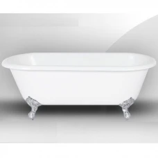 Чугунная ванна Magliezza Patricia 183x80 ножки белые