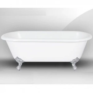 Чугунная ванна Magliezza Patricia 183x80 ножки хром