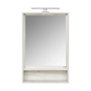 Зеркало Акватон Флай 60 1A237602FA860 белый/дуб крафт