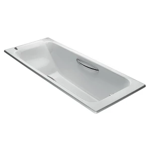 Чугунная ванна Jacob Delafon Parallel 170x70 E2948 с отверстиями для ручек