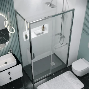 Душевой уголок Grossman Style 120.K33.05.1090.10.00 100х90 хром