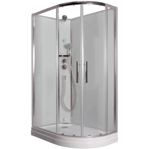 Душевая кабина Timo Premium ILMA 902 L с крышей, хамам и стульчиком 120х80х222