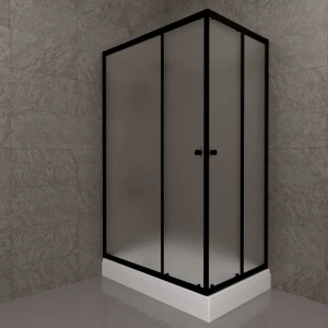 Душевой уголок Triton Вента-Блэк-Вельвет 120х80