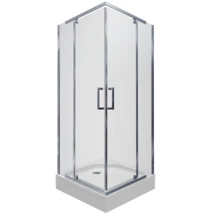 Душевой уголок Triton Каппа-Хром 90х90 стекло прозрачное