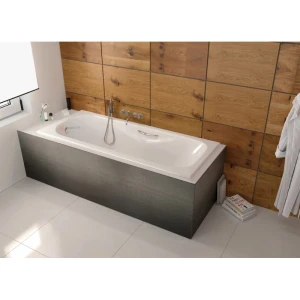 Чугунная ванна Универсал Сибирячка 150x75 с круглыми ручками