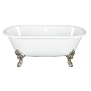 Чугунная ванна Magliezza Patricia 183x80 ножки хром