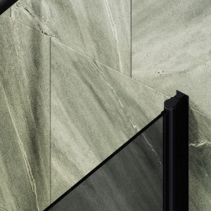 Шторка на ванну Maybah Glass поворотная на монопетле 40х140 MGV-603-6 Графит