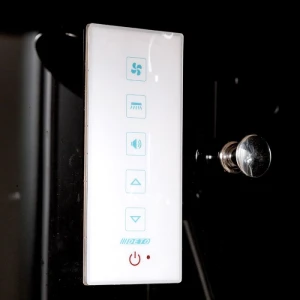 Душевая кабина DTO B10S black с электрикой 100x100