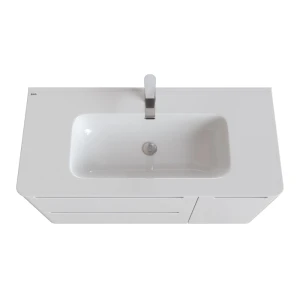 Тумба с раковиной Iddis Edifice 100 белая EDI10WFi95K