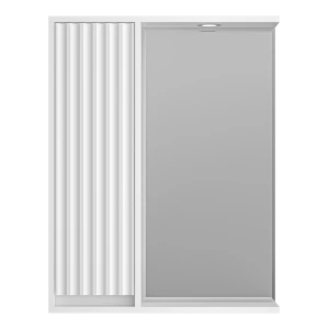 Зеркальный шкаф Brevita Balaton 65 левый (белый)