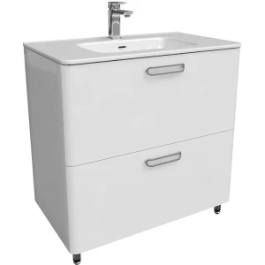 Тумба с раковиной Iddis Brick 80 белая BRI80WFi95K