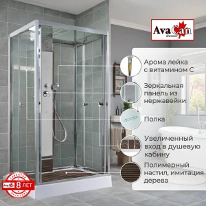 Душевая кабина AvaCan Z1912 120x90