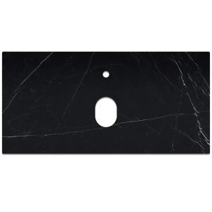 Столешница La Fenice Granite Black Olive Light Lappato Terra 100 черная