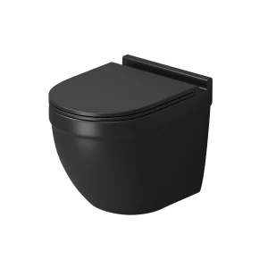 Унитаз подвесной Grossman GR-4483BMSQ черный матовый