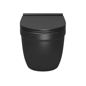 Унитаз подвесной Grossman GR-4483BMSQ черный матовый