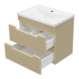 Тумба под раковину Brevita Ariana 60 подвесная (капучино)
