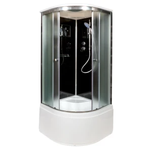 Душевая кабина AvaCan B10S black 100x100