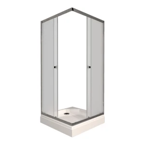 Душевой уголок Triton Вента-Хром-Вельвет 90х90