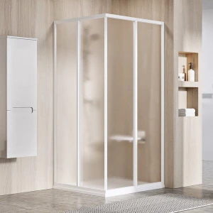 Душевой уголок Ravak Supernova 80x80 SRV2-80 195 S профиль белый, стекло матовое Grape