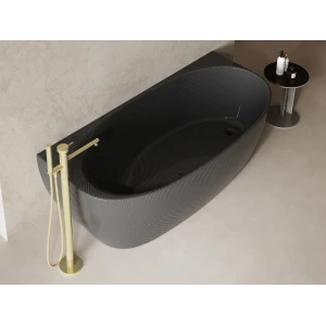 Карбоновая ванна ABBER Karbon AK9004 170х80 черная
