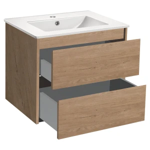 Тумба под раковину Vinсea Gio 60 N.Oak VMс-2G600NO