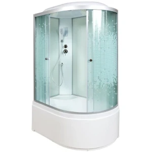 Душевая кабина DTO L 920 L 120х80 с электрикой