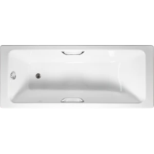 Чугунная ванна Tempra Expert 170x80 квадратные ручки