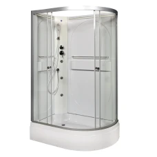 Душевая кабина AvaCan L 520 L N 120х80 с гидромассажем и LED подсветкой