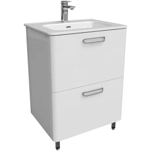 Тумба с раковиной Iddis Brick 60 белая BRI60WFi95K