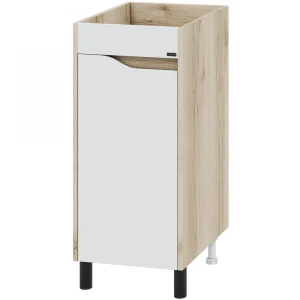 Тумба под раковину СанТа Сатурн 38 под стиральную машину, дуб австрийский