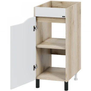 Тумба под раковину СанТа Сатурн 38 под стиральную машину, дуб австрийский