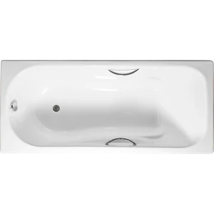 Чугунная ванна Tempra Edge 150x75 круглые ручки