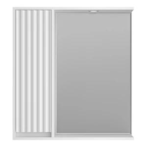 Зеркальный шкаф Brevita Balaton 75 левый (белый)