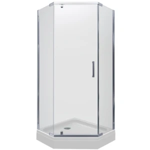 Душевой уголок Triton Дека-Хром 100х100 стекло прозрачное