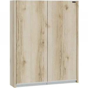 Шкаф СанТа Уран 60 над стиральной машиной, дуб австрийский