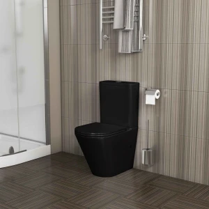 Унитаз напольный Grossman GR-4450BMS черный матовый