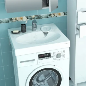 Раковина Санта Луна 60 над стиральной машиной 900103