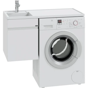 Тумба под раковину СанТа Марс 38 под стиральную машину, 1 ящик, подвесная