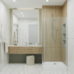 Душевой уголок Triton Форта-Хром 90х90 стекло прозрачное